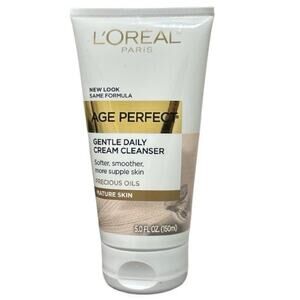 L'Oreal Paris Age Perfect Gentle Daily Cream Cleanser for Mature Skin 5 FL OZ